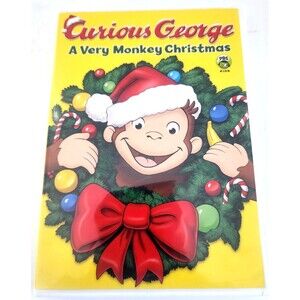 Curious George: A Very Monkey Christmas - DVD Movie - GOOD CONDITION - 2009